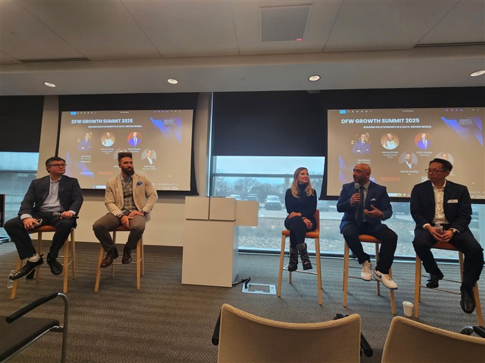 DFW Growth Summit panel, Ron Bruno moderating
